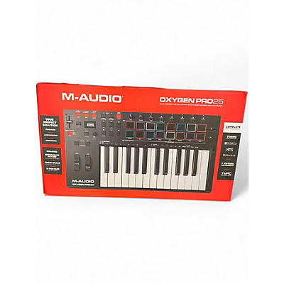 Used M-Audio Oxygen Pro 25 MIDI Controller