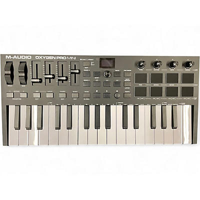 Used M-Audio Oxygen Pro Mini MIDI Controller