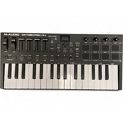 Used M-Audio Oxygen Pro Mini MIDI Controller
