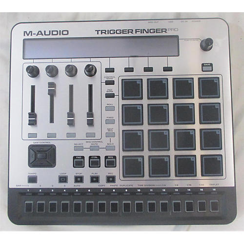 M-Audio Used M-Audio Trigger Finger Pro MIDI Controller