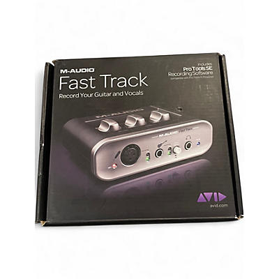 Used M-Audio fast track Audio Interface