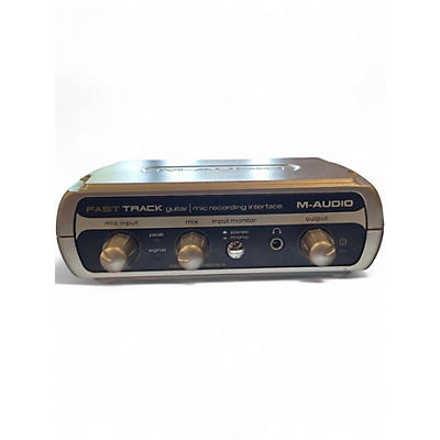 Used M-Audio fast track Audio Interface