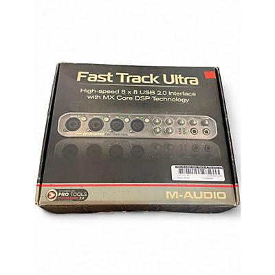 Used M-Audio fast track ultra Audio Interface