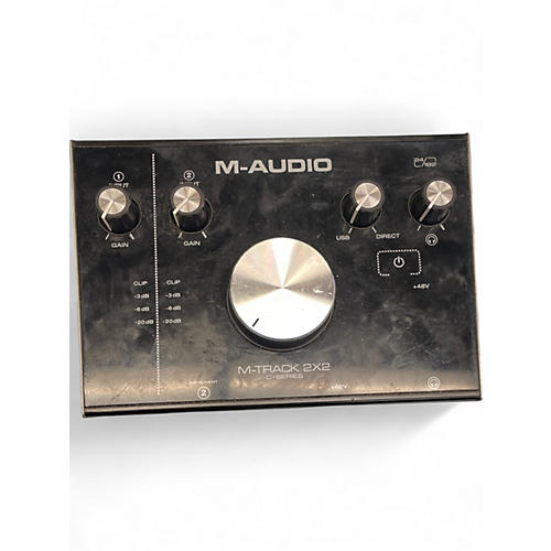 Used M-Audio m-track 2x2 Audio Interface