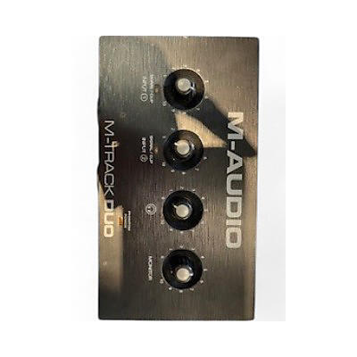 M-Audio Used M-Audio m-track duo Audio Interface