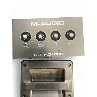 Used M-Audio m track duo Audio Interface