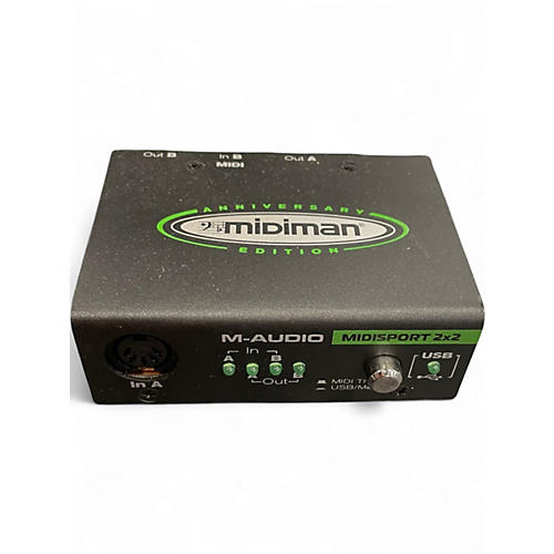 Used M-Audio midisport 2x2 Audio Interface