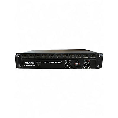 Used MARATHON PROFESSIONAL DJ-4000 Power Amp