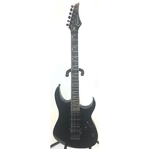 Used MASTERS LG507 Black Solid Body Electric Guitar Black | Musician's  Friend