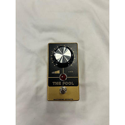 Matthews Effects Used MATTHEWS EFFECTS THE FOOL Effect Pedal