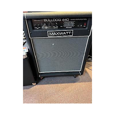 Used MAXWATT BULLDOG 440 Bass Combo Amp