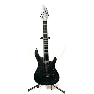 Used MAYONES REGIUS CORE CLASSIC 7 Trans Black Solid Body Electric Guitar