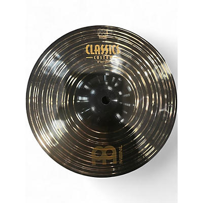 Used MEINL 10in CLASSICS CUSTOM DARK Cymbal