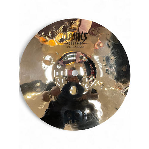 Used MEINL 10in CLASSICS CUSTOM EXTREME METAL SPLASH  Cymbal 28