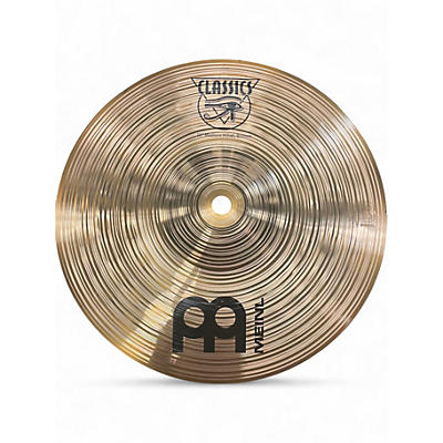 Used MEINL 10in CLASSICS MEDIUM HIHAT Cymbal