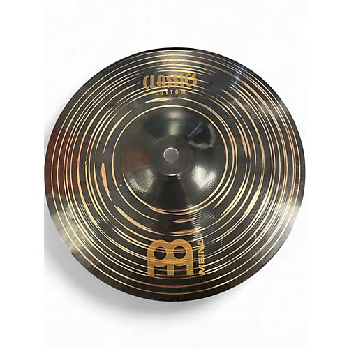 Used MEINL 10in Classic Custom Dark Splash Cymbal 28