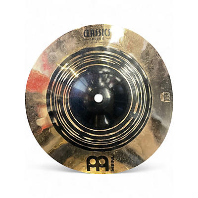 Used MEINL 10in Classic Custom Dual Splash Cymbal
