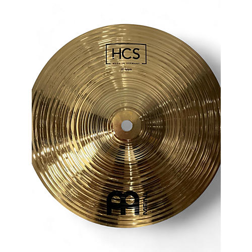 Used MEINL 10in HCS Splash Cymbal 28