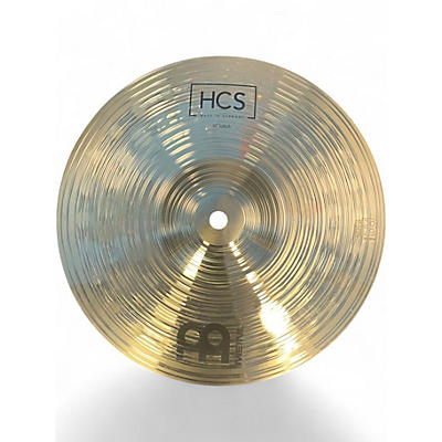Used MEINL 10in HCS Splash Cymbal
