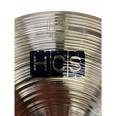 Used MEINL 10in HCS Splash Cymbal