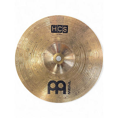 Used MEINL 10in HCS Splash Cymbal