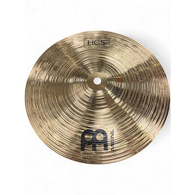 Used MEINL 10in HCS Splash Cymbal