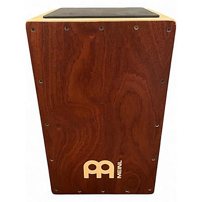 Used MEINL 12in Cajon Mahogany Drum