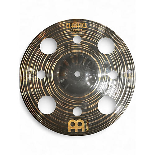 Used MEINL 12in Classic Custom Dark Trash Cymbal 30