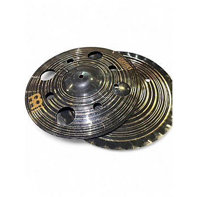 Used MEINL 12in DARK TRASH STACK Cymbal