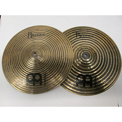 MEINL Used MEINL 13in BYZANCE DARK SPECTRUM HI HATS Cymbal