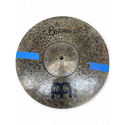 Used MEINL 13in Byzance Dark Hi Hat Pair Cymbal