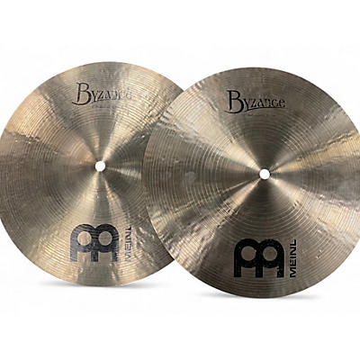 Used MEINL 13in Byzance Medium Hi Hat Pair Cymbal
