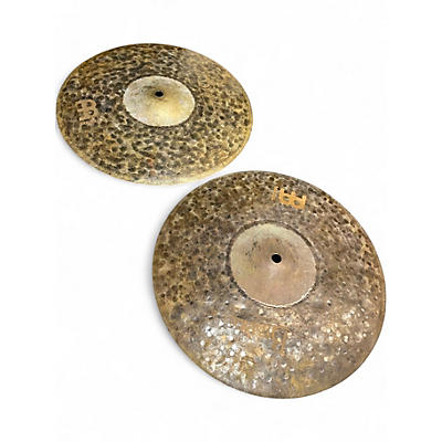 Used MEINL 13in Byzance extra dry medium hihat Pair Cymbal