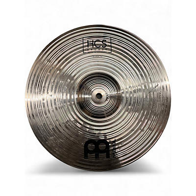 Used MEINL 13in HCS Bronze Hi-Hats Cymbal