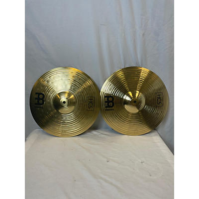 MEINL Used MEINL 13in HCS Hi Hat Pair Cymbal