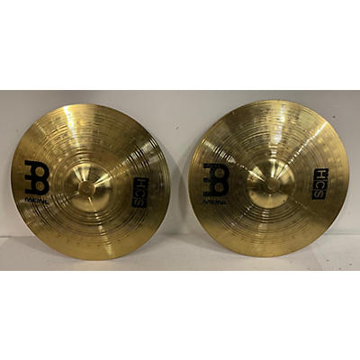 MEINL Used MEINL 13in HCS Hi Hat Pair Cymbal