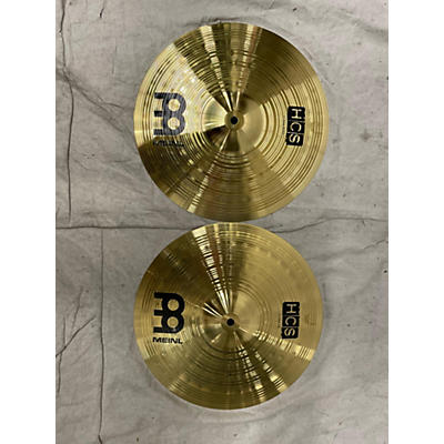 MEINL Used MEINL 13in HCS Hi Hat Pair Cymbal