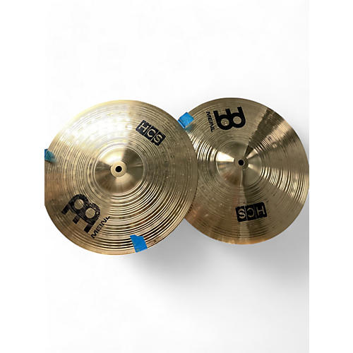 Used MEINL 13in HCS Hi Hat Pair Cymbal 31