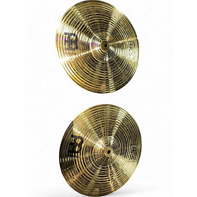 Used MEINL 13in HCS Hi Hat Pair Cymbal