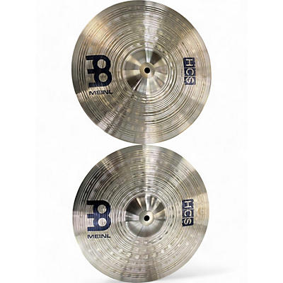 Used MEINL 13in HCS Hi Hat Pair Cymbal