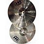 Used MEINL 13in HCS Hi Hat Pair Cymbal 31