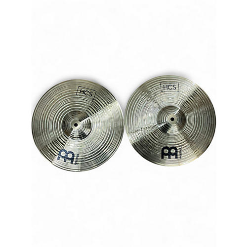 Used MEINL 13in HCS Hi Hat Pair Cymbal 31