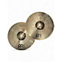 Used MEINL 13in HCS Hi Hat Pair Cymbal 31