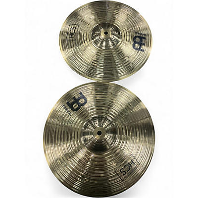 Used MEINL 13in HCS Hi Hat Pair Cymbal