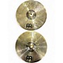 Used MEINL 13in HCS Hi Hat Pair Cymbal 31