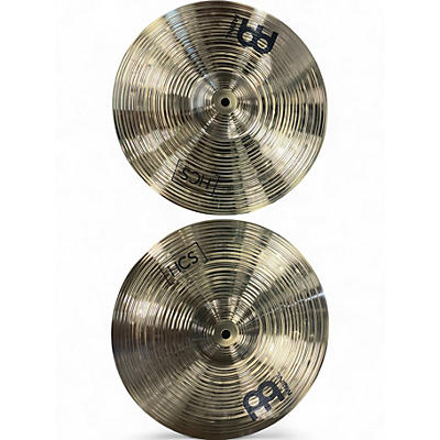 Used MEINL 13in HCS Hi Hat Pair Cymbal