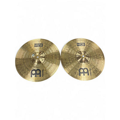 Used MEINL 13in HCS Hi Hat Pair Cymbal
