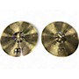Used MEINL 13in HCS Hi Hat Pair Cymbal 31