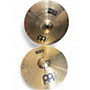 Used MEINL 13in HCS Hi Hat Pair Cymbal 31