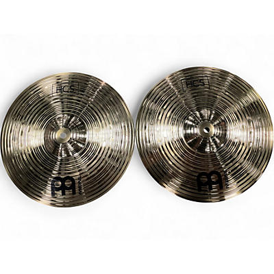 Used MEINL 13in HCS Hi Hat Pair Cymbal